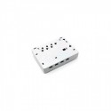 Caja de superficie de fibra óptica para 4 adaptadores SC simplex/ LC dúplex