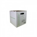 Bobina cable Cat6 UTP caja 305m blanco Lapara