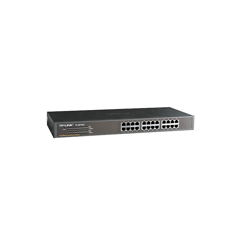 Switch Tp-Link 24 puertos enrackable 10/100