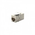 Adaptador doble hembra RJ45 Cat 6A FTP tipo Keystone Lapara Networking