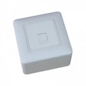 Caja de superficie 1 X Rj45 Keystone 80 x 80