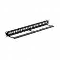 Patch panel vacio rack 1U 24 x Modulos Keystone Lapara