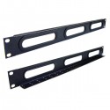 Panel Pasacable Rack 19 1U 3 aberturas