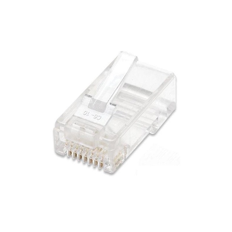 Conector RJ45 Cat5E 100 unds