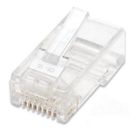 Conector RJ45 Cat6A UTP 10 unds