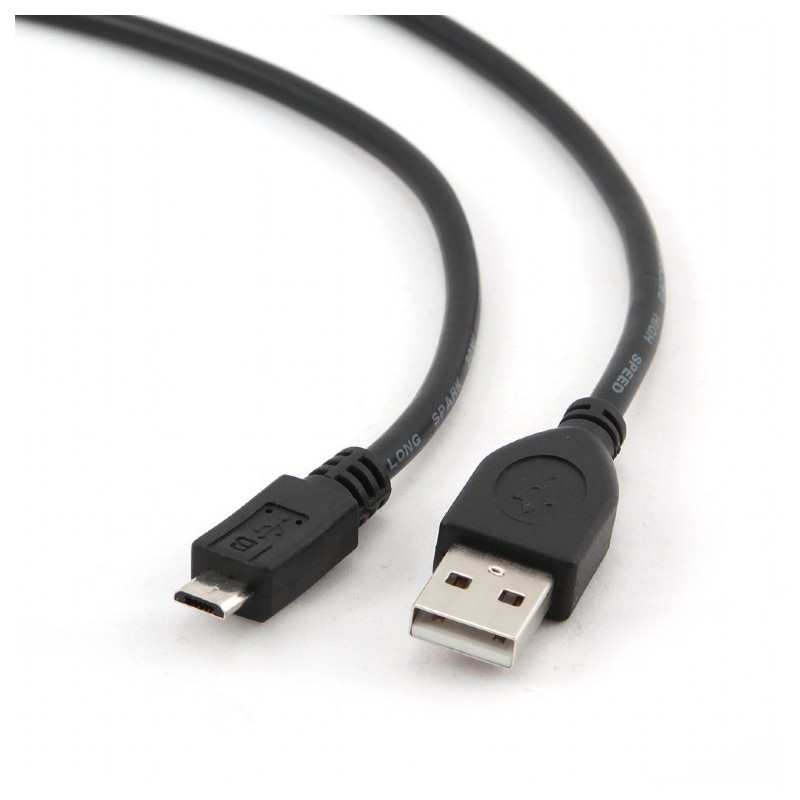 Cable USB 2.0 Tipo A (m) a Micro USB B (m) 0.30 m