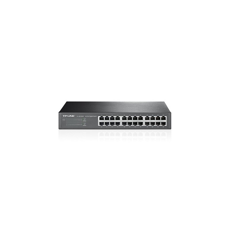 Switch Tp-Link 24 puertos enrackable/sobremesa  Gigabit 10/100/1000