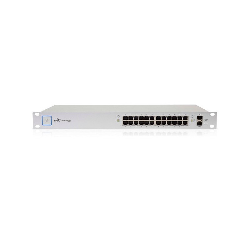 Switch Ubiquiti Gigabit 24 puertos 10/100/1000 150W y 2 SFP