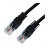 Latiguillo RJ45 Cat6 UTP 1.00 m negro 