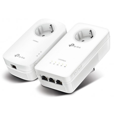 Kit Powerline Tp-Link Gigabit AV1300 con enchufe incorporado