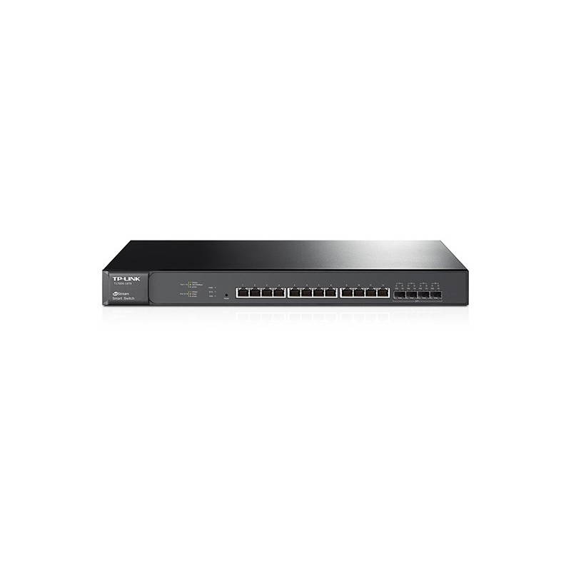Switch Tp-Link 12 puertos enrackable 10 Giga y 4 SFP