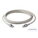 Latiguillo Corning RJ45 S/FTP Cat6A 1.00 m gris