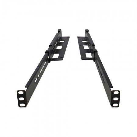 Guía ajustable Rack 19  470mm - 800mm fijación frontal