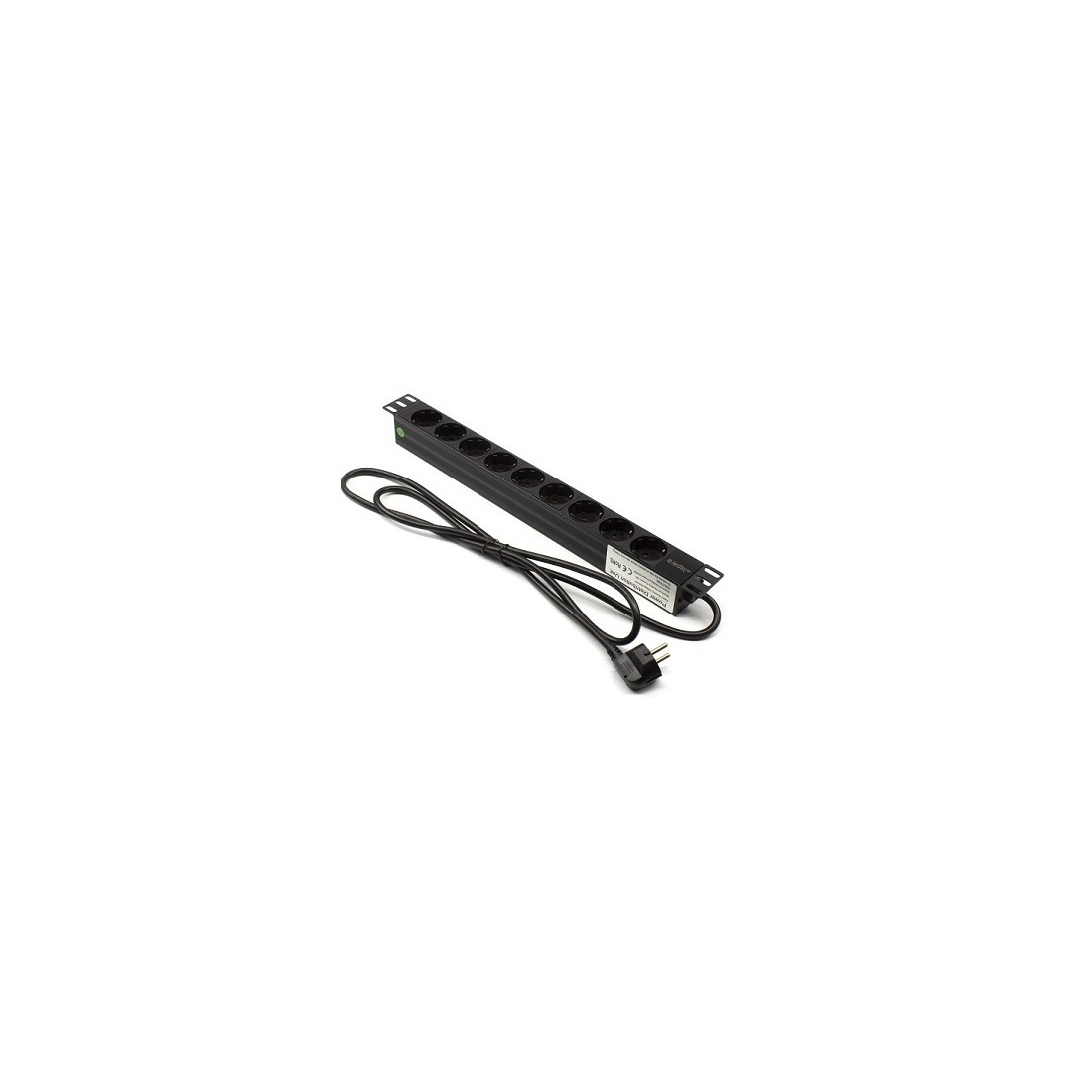 REGLETA LANBERG 1U 16A 7X SCHUKO RACK 19" 2M