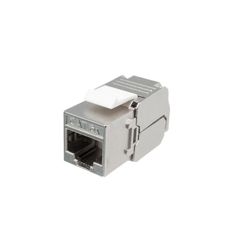 Modulo hembra RJ45 Cat 6A FTP tipo Keystone Lapara Networking