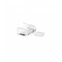 Conector macho RJ45 Cat 6 UTP con guía Lapara Networking 10 unds