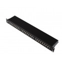 Patch panel rack 1U Cat 6 FTP  Lapara Networking