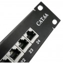 Patch panel rack 1U Cat 6A FTP Lapara Networking