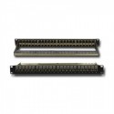 Patch panel rack  1U  24 x RJ45 doble hembra Cat6 FTP