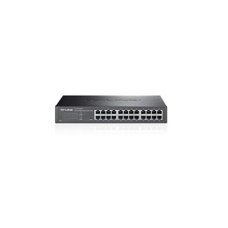 Switch Tp-Link 24 puertos Easy Smart enrackable/sobremesa Gigabit 10/100/1000